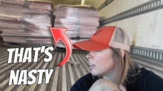 "A MOST DISGUSTING LOAD" | Trucking Life Vlog