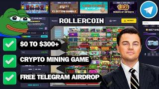 ROLLERCOIN Best Crypto Mining Game (2025)