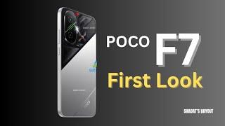 POCO F7 First Look, Features, Specs, Price, Release Date