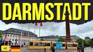 Darmstadt Germany 4k / Darmstadt Walking Tour / Walking Tour 4k Germany