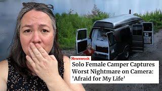 The ONLY time I've been scared living in a van | Female Van Lifer Reacts