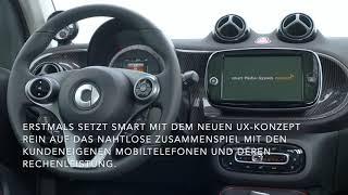 Die neue Generation smart EQ - Refresh - Das neue Infotainment-Konzept