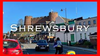 Shrewsbury A Beautiful Town in Shropshire England - Filmed in 4K