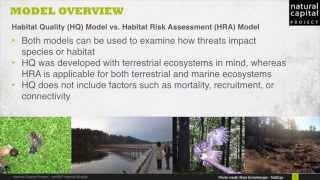 Introduction to the InVEST Habitat Quality Model