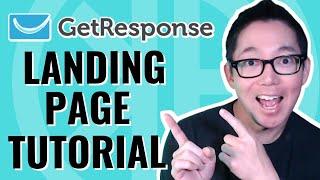 GetResponse Landing Page Tutorial for Beginners | Step-By-Step Tutorial