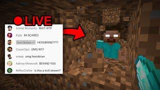 Trolling An ENTIRE MINECRAFT Livestream…