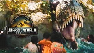 MORE NEW FOOTAGE from REBIRTH Showcases T. Rex Attack + Delgado Family Jurassic World 4 NEW CLIPS