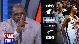 "Monster is back" - NBA Gametime reacts to Ja Morant 22-Pts lead Grizzlies beat Jazz 126-124