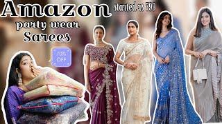 amazon saree haul fastival saree collection 2024 lamazon latest saree#amazon#amazonsale#youtubevideo