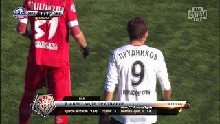 Aleksandr Prudnikov's goal. FC Ufa vs Amkar | RPL 2014/15