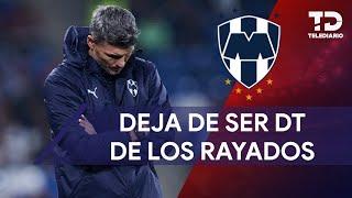 Destituyen a Fernando Ortiz como director técnico de los Rayados del Monterrey