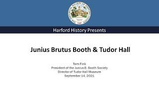 Junius Brutus Booth & Tudor Hall