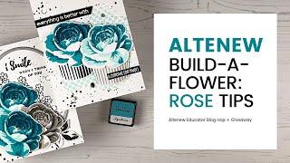 Altenew Build-A-Flower: Rose Layering Tips