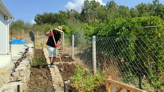 THE GARDEN IS BEING PREPARED FOR WINTER