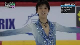 羽生結弦選手ヘルシンキGPS、SPのBユーロ解説翻訳　Yuzuru Hanyu 2018FinlandGP SP