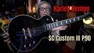 The Black Beauty! Harley Benton SC Custom III P90