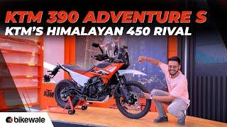 2025 KTM 390 Adventure S Walkaround | Everything You Need To Know | India Bike Week 2024 | BikeWale