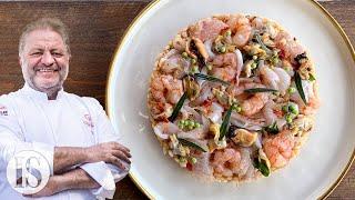 Seafood Risotto: Original vs. Gourmet by Neapolitan Chef Peppe Guida