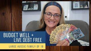 How we live DEBT FREE // Budget Tips // Large Family of 18