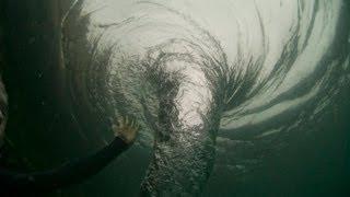 Swimming with a Whirlpool! (Ocean Whirlpool)