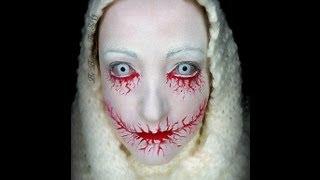 Tutoriel makeup spécial " Halloween " : Bloody Scary Sofy / simple Halloween Scary Make-up