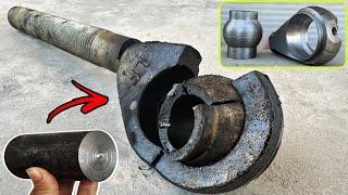 Classical Engineering To Perfect Solution Tractor Top Link Ball Making From Lathe Technique