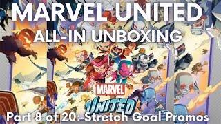 Unboxing ALL of Marvel United!! (8/20) | Stretch Goal Promos