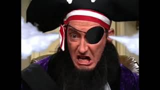 Stinky Pete's reaction to Patchy the Pirate's rage face