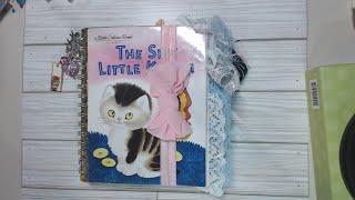 Little Golden Book Journal Flip Through -- The Shy Little Kitten