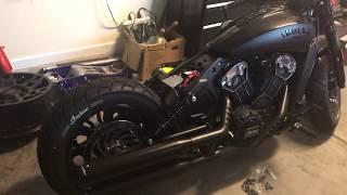 Indian Scout Bobber Rear Fender DIY Part 1