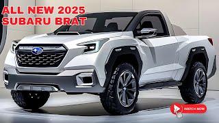 All New 2025 Subaru Brat Revealed - With Larger Dimensions and A Hybrid Option?