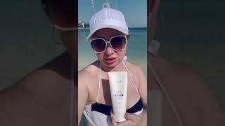 Солнцезащитный крем и кепка Атоми