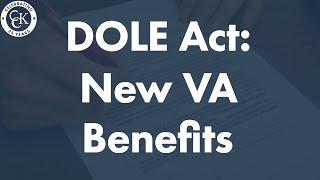 How Does the Dole Act Help VA Benefits and Health Care for Veterans?