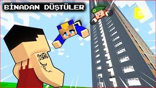 KEMAL BİNADAN DÜŞENLERİ YAKALIYOR!  - Minecraft