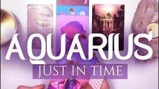 AQUARIUS TAROT READING | "CHRISTMAS COMES EARLY! BEST GIFT EVER!" JUST IN TIME