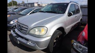 Lot 5 - 2003 Mercedes Benz M ALL CITY TOW KCK ONLINE AUTO AUCTION NOV 4-10, 2022