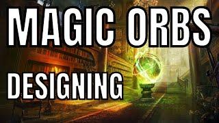 Designing MAGIC ORBS for TTRPG's and D&D #4k LIVE