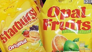 TASTE TEST: Starburst VS Opal Fruits