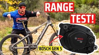 BOSCH CX Gen 5 Battery Range Test  -  Bosch Vs Brose, DJI Avinox, Shimano & Yamaha