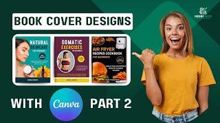 Design Workout & Skincare Book Covers: Canva Tutorial for Amazon KDP Authors | #amazonkdp #bookcover