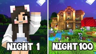 100 NIGHTS In a Minecraft World