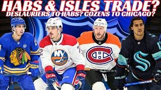 NHL Trade Rumours - Habs & Isles Trade? Sabres, Hawks, Kraken, Bruins Sign Johnson & 3v3 Olympics?