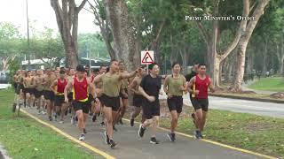 PM Lawrence Wong visits Singapore’s Basic Military Training Centre