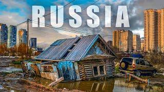 Aesthetics of Russian cities. Animated documentary. Russian villages