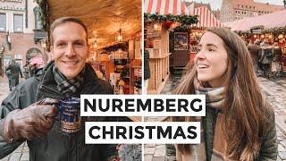 GERMAN CHRISTMAS MARKET & STREET FOOD in Nuremberg!