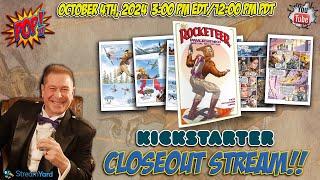 ROCKETEER: PAVLICHENKO KICKSTARTER CLOSE OUT STREAM!