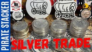 Circle The Wagons ~ Copper For Silver Trade & My Silver Stack Now!  #silver  #trade  #savings