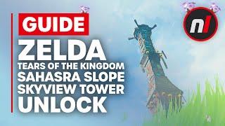 How to Unlock Sahasra Slope Skyview Tower in Zelda: Tears of the Kingdom