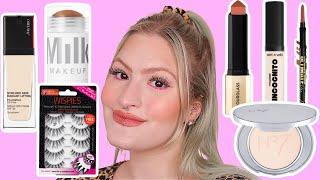 GRWM | FULL FACE OF NEW MAKEUP