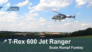 T Rex 600 Jet Ranger Scale Heli Funkey